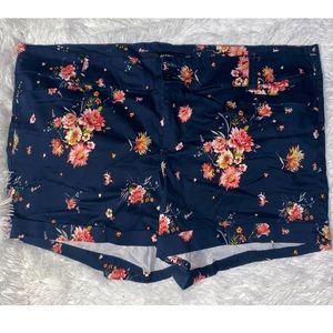 Torrid | Navy Floral Short 26